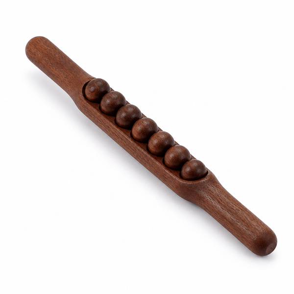 Carbonized Wood Bead Massager | Back & Body Relief Tool