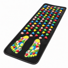 Color Cobblestone Reflexology Foot Mat — Acupressure Walk Pad