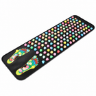Color Cobblestone Reflexology Foot Mat — Acupressure Walk Pad